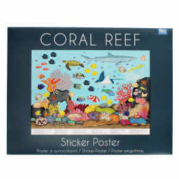 Coral Reef Sticker Poster