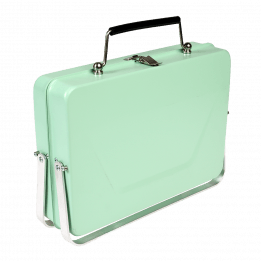 Portable Suitcase Bbq - Green