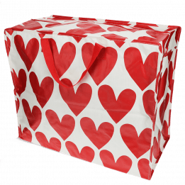 Jumbo Storage Bag - Hearts