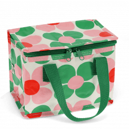 Lunch Bag - Pink And Green Daisy