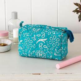 Quilted Makeup Bag - Radhika