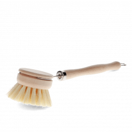Long-Handled Wooden Pan Brush