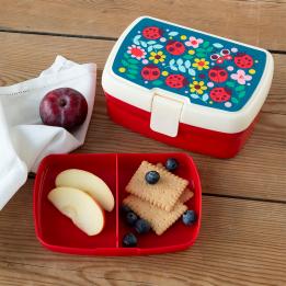 Lunch Box With Tray - Ladybird