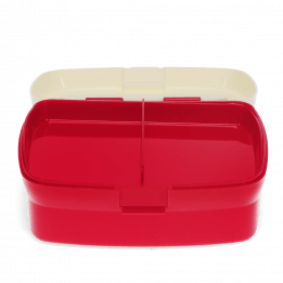 Sausage dog lunch box with tray