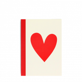 A6 Notebook - Heart