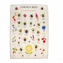 Tea Towel - Garden Bees