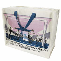 Jumbo Storage Bag - Tfl Vintage Poster "Cup Final"