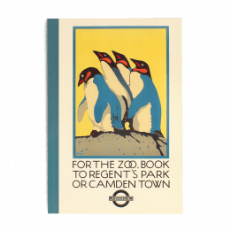 A5 Notebook - Tfl Vintage Poster: "For The Zoo…"
