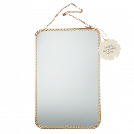 Rectangular Hanging Mirror (29cm X 19cm)