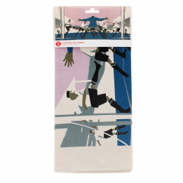 Cotton tea towel - TfL Vintage Poster "Cup Final"