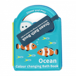 Colour changing bath book - Ocean