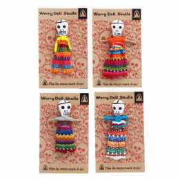 Worry dolls - Skull (assorted)