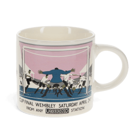 Ceramic mug - TfL Vintage Poster "Cup Final"