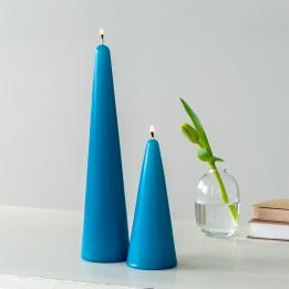 Small cone candle - Dark Blue