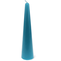 Tall cone candle - Dark blue