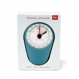 Travel scales - Petrol blue