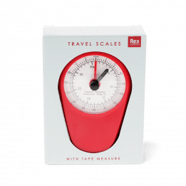 Travel scales - Red