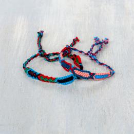 Handmade Mayan friendship bracelet