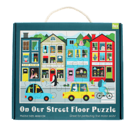 Floor puzzle - On Our Street