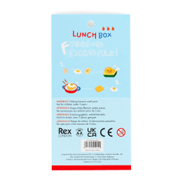 3D puffy stickers (single sheet) - Lunch Box