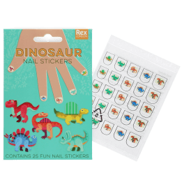 Children's nail stickers - Dinosaur