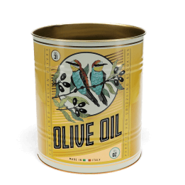 Large storage tin - Olive Oil 