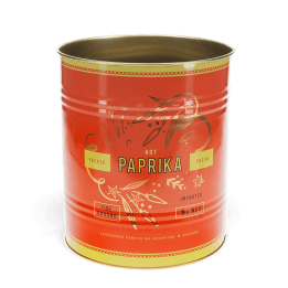 Large storage tin - Leopard