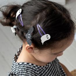 Spooky hair bands and hair clips