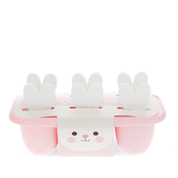 Bunny ear ice lolly mould - Pink