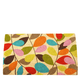 vintage ivy design doormat surface