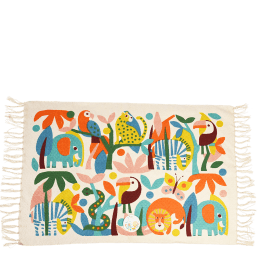 Wild Wonders Cotton Rug