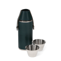 Hunter hip flask with 2 cups 220ml - Spirit of Adventure