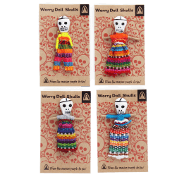 Worry dolls - Skull (assorted)