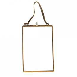 Hanging Brass Frame 15x10cm