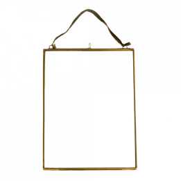 Hanging Brass Frame 15x20cm