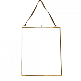 Hanging Brass Frame 25x20cm