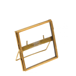 Standing Brass Frame 8x8cm