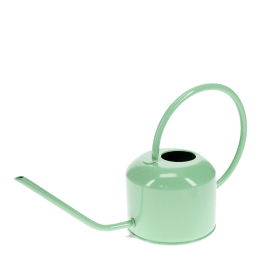 Metal watering can (1 L) - Pistachio