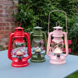 Mixed LED hurricane lantern