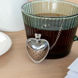 Stainless steel tea infuser - Heart
