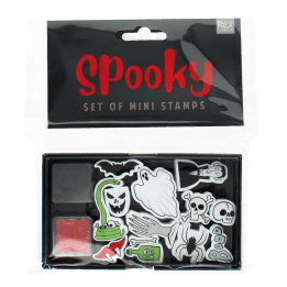 Set of mini stamps - Spooky