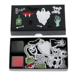 Set of mini stamps - Spooky