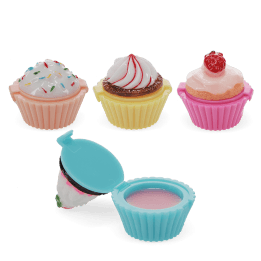 Mini berry scented lip gloss (assorted) - Cupcake