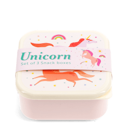 Snack boxes (set of 3) - Unicorn