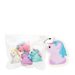 Erasers (set of 4) - Unicorns
