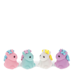 Erasers (set of 4) - Unicorns