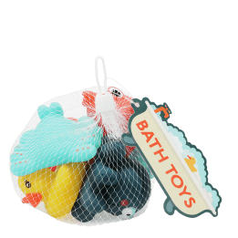 Bath toys (set of 6) - Aquatic animals