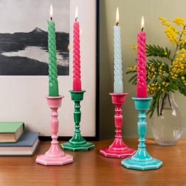 Enamel candlestick (13cm)