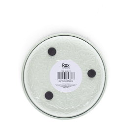 Enamel trinket dish - Light grey