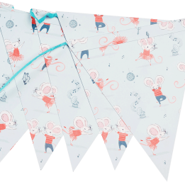 Party bunting (12 flags) - Mimi and Milo